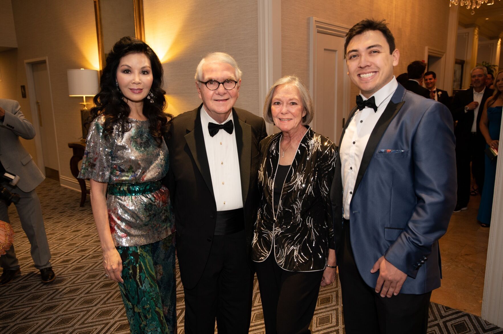 Miran Halen, Tom and Carol Voss with Christopher Halen
